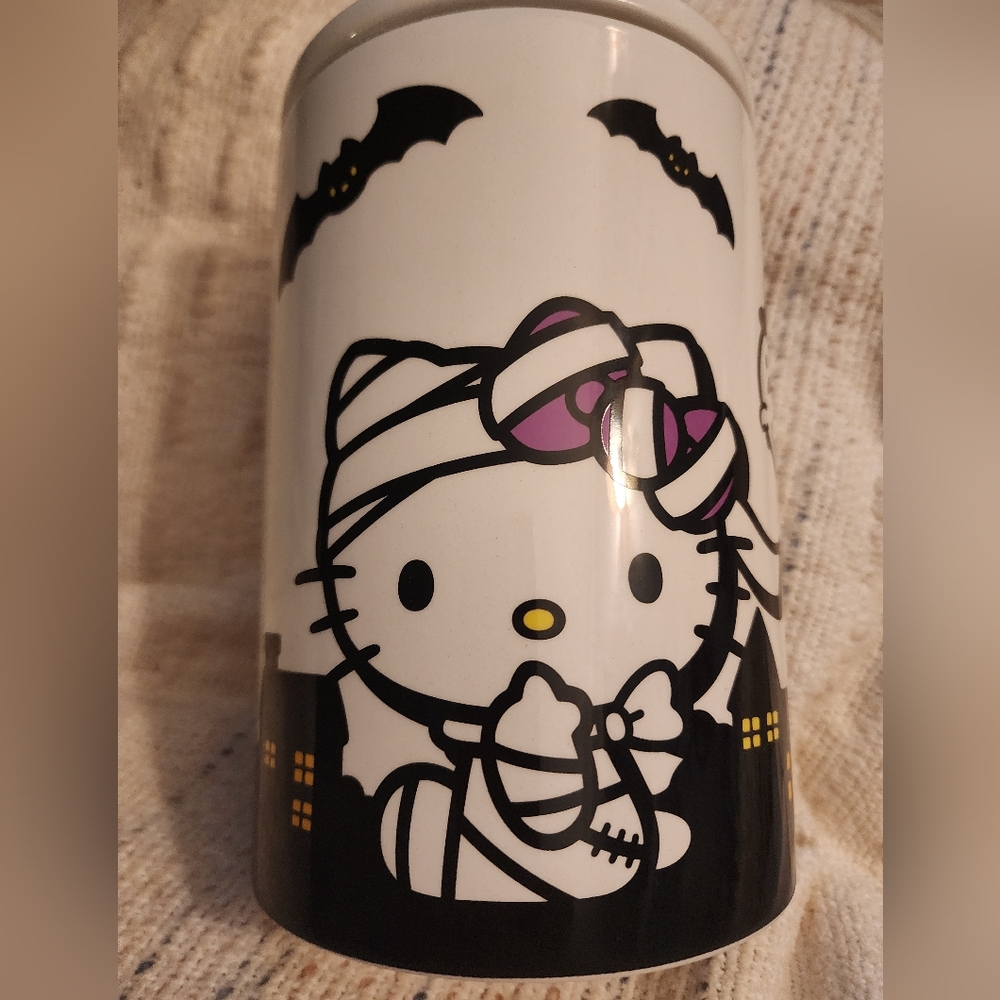 Hello kitty canister Halloween